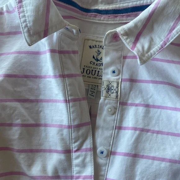 Joules Striped Rugby Polo - EUC - Picture 7 of 9